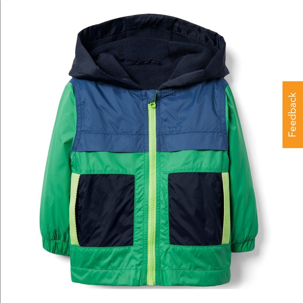 NWT Gymboree Baby Boy 3-6 month Rain Jacket